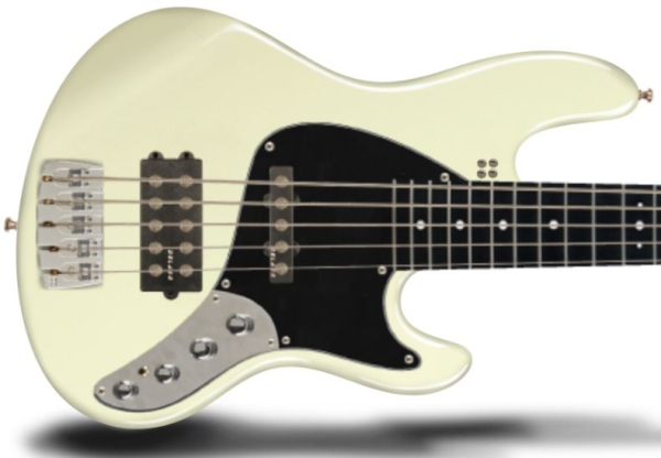 Sandberg California II TT5 & TM5 Pickguard, Schwarz, 35" Scale